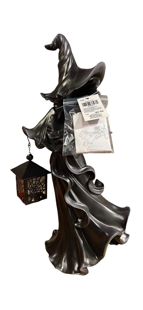 Witch Figurines with Lanterns: The Perfect Halloween Home Accents from Cracker Barrel